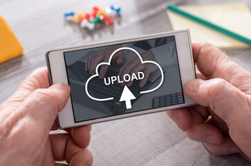 Concept of data upload