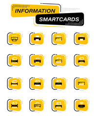 Print icons set