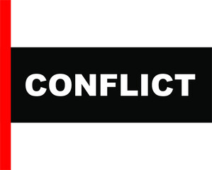 BLACK BACTOR BANNER CONFLICT