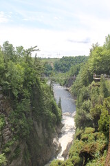 Waterfall at saint-anne