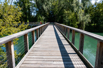 Obraz premium Fiume Sile, Veneto (Treviso)