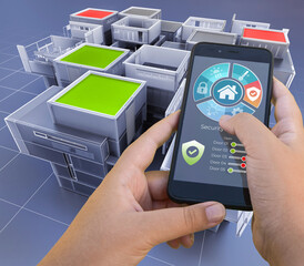 Home automation apartment plan