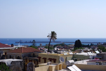 Panorama de la ville de Rhodes