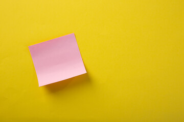  blank notepad on color background