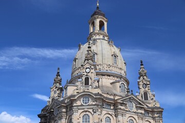 Landmark church of Dresden, Germany