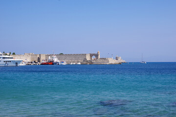 Fototapeta na wymiar Port de Rhodes