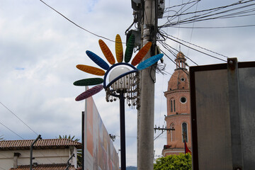 Mobilier urbain, Otavalo, Equateur, Ecuador