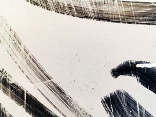 Grungy section of wall ideal for backgrounds