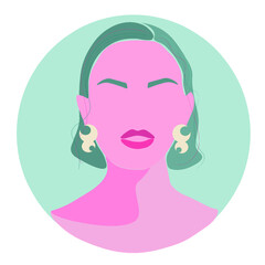 Minimalist flat illustration 