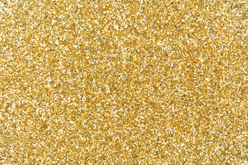 New glitter texture in attractive gold tone as part of your personal project design work.