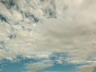 blue sky with clouds