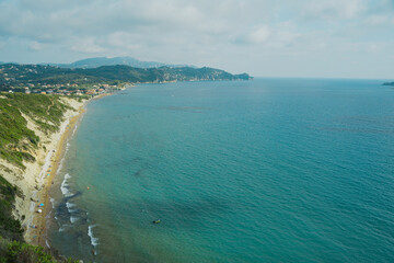 Wonderful aerial view of Greek Coast 