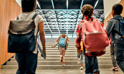 Children at school