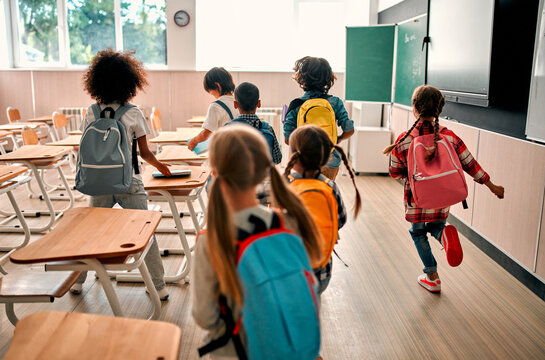 Children at school