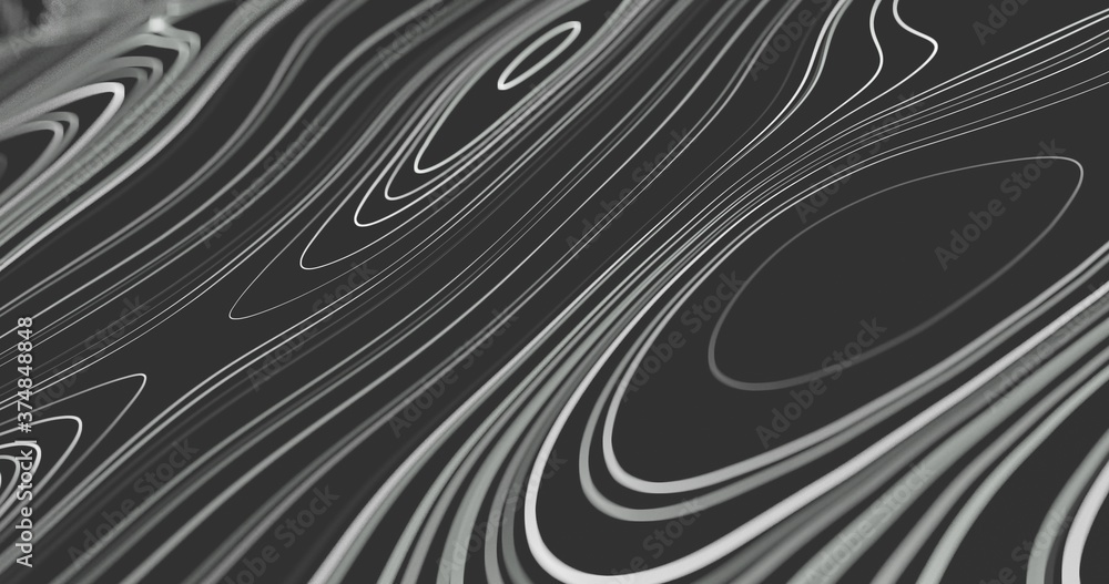 Poster abstract flowing lines background