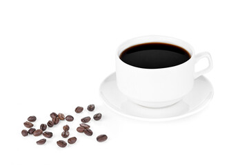 Coffee mug isolated on white background