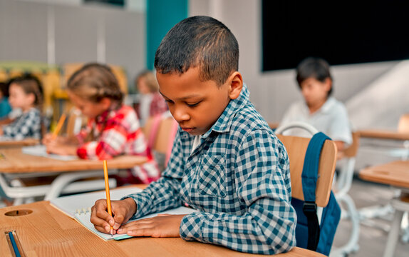 Children at school - Powered by Adobe
