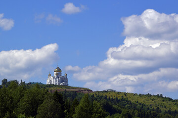 Belogorsk St. Nicholas Monastery. Belaya Gora, Kungursky District, Perm Territory.