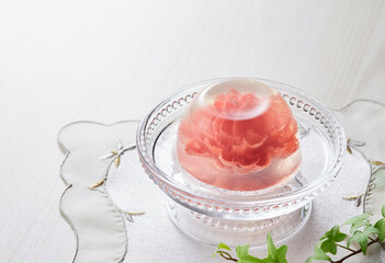 フラワーゼリー【カーネーション 】