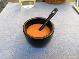 A table! : gazpacho