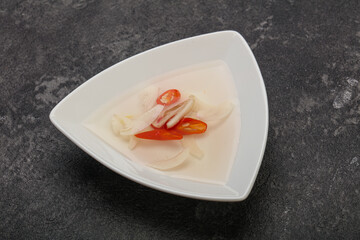 Vietnamese vinegar sauce with chili