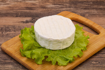 Delicous Brie round soft cheese