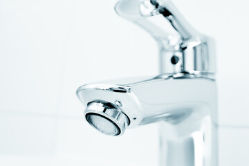 water tap, water mixer, faucet In bathroom