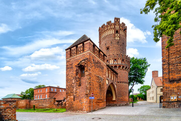 Neustädter Tor in the old town of Tangermünde