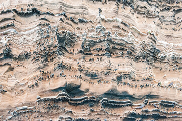 Volcanic Rock formation, Punta Vicente Roca, Isabela Island, Galapagos, Ecuador, Unesco World Heritage Site