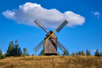 Bockwindmühle Schönau bei Frohburg.