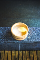 日本の温泉　和風イメージ