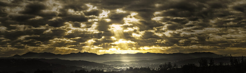 Horizon massif de l'&eacute;toile