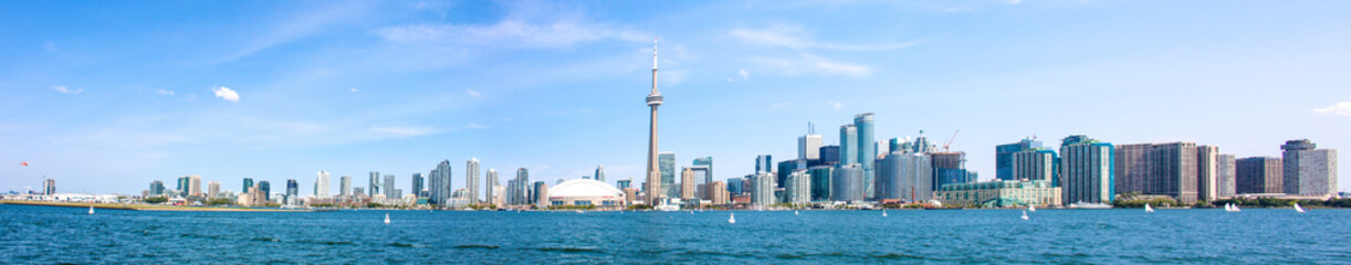 Toronto Skyline Panoramic View Canada