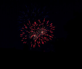 Fototapeta premium Feuerwerk