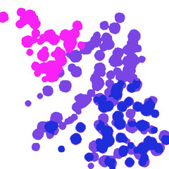 Vector abstract simple pattern for your game or background. Dots, spots and freckles