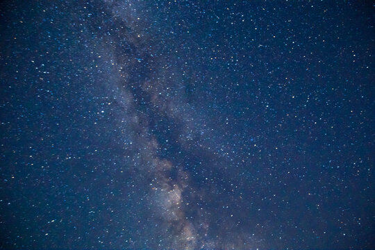 Deep sky astrophotography. The milky way crossing the sky © Alwih