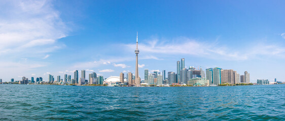 Toronto Skyline Panoramic View Canada