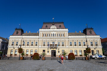 Obraz premium Town hall in Baja, Hungary