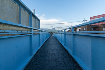 Fototapeta premium 日本の歩道橋