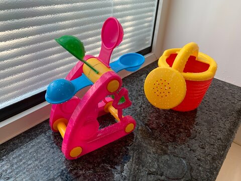 toys in the garden