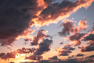 The sky