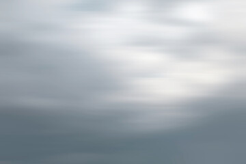 Clouds in motion blur