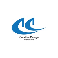 letter M logo design template vector illustration
