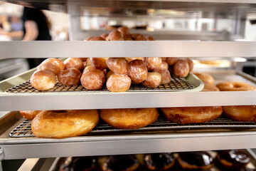 Donuts on the shelf
