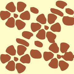 Giraffe fur seamless pattern, tropical animal skin texture.