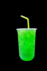 Green grape soda sweet water