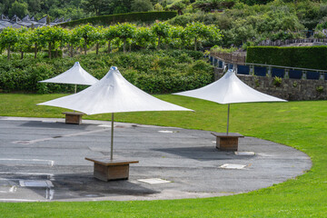 A gazebo is a pavilion structure, sometimes octagonal or turret-shaped, often built in a park,...
