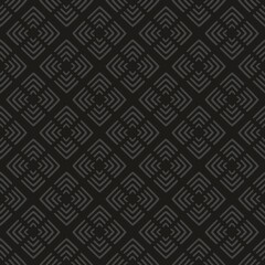 Tile black background or seamless dark vector pattern