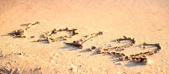   on the sea sand date of the new year for the beginning of the new year 22