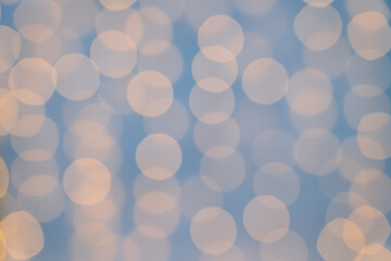 Out of focus holiday background with christmas light